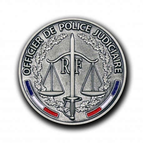 Medaille Police nationale pour Porte carte