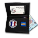 Porte-carte Police Mucinipale 3 volets Grade Nouveau format