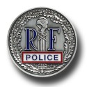 Médailles de porte carte Officier Police Judiciaire RF