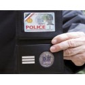 Porte-carte 3 volets Police RF