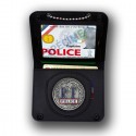 Porte-carte Police RF Chainette tour de cou administratif