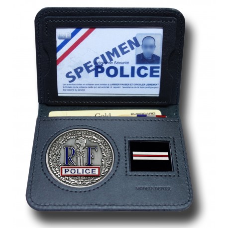 Porte-Carte Police 2 volets Grade Police RF Porte-Carte Police Nationale PCA002PRFPorte-Carte Police Nationale