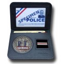 Porte-Carte Police 2 volets Grade Police RF