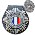 Plaque de Ceinture Detective