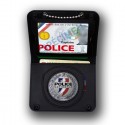 Porte-carte Police Chainette tour de cou administratif