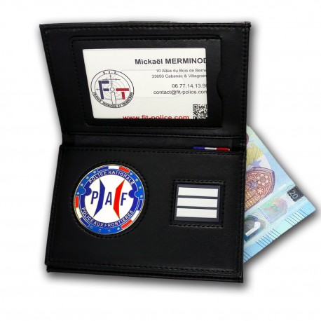 Porte-carte Police Aux Frontières PAF 3 volets Grade Porte-Carte Police Aux Frontieres PAF PCA006PAFPorte-Carte Police Aux Fr...